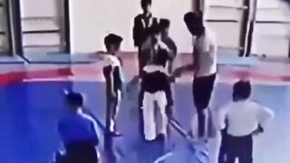 HORROR VIDEO- Martial Arts/Sambo Coach Killed a Kid During Abusive Lesson