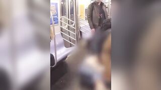 Homeless Man Arrest 44 Times Harassed Train... Got Choked to Death by Marine