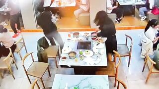 But What Did he Say? Lol... Wife Loses Her Mind During Lunch