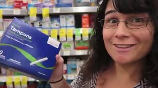 Mental Patient Guy Who Thinks He's a Girl Buys Tampons 'For the First Time'