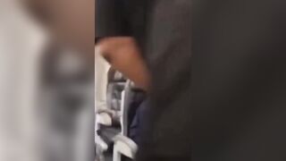 Woman Goes Batshit Crazy on Airplane Mid-flight