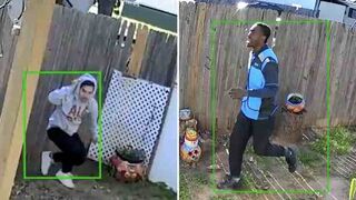 Amazon Worker Springs Into Action To Catch Porch Pirate! "That's My Job"