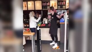 Starbucks Trans Barista Kicks Out Woman For Misgendering Him, Attacks Man Filming