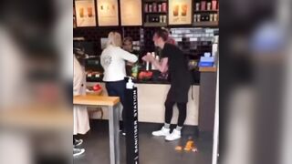 Starbucks Trans Barista Kicks Out Woman For Misgendering Him, Attacks Man Filming