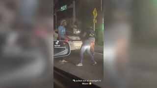 Road Raging Woman Escalates Conflict to Pulling out her Gun