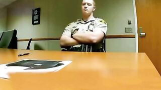 The Moment This Cop Realizes He’s Getting Locked up for Being a Pedo!