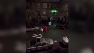 Man Chases Cheating GF Down the Street with a FLAMETHROWER