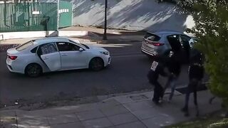 Two Separate Carloads of Thugs Mug a Little Old Lady in Oakland
