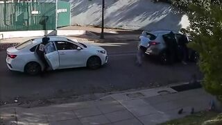 Two Separate Carloads of Thugs Mug a Little Old Lady in Oakland