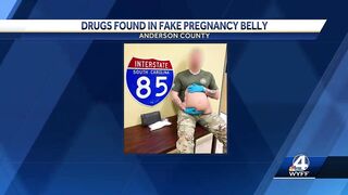 Woman Tries to Hide Over 1,500 Grams of Cocaine Under Fake Pregnant Belly!