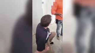 Construction Boss Caught on Camera Throwing Temper Tantrum & Slapping Female Worker