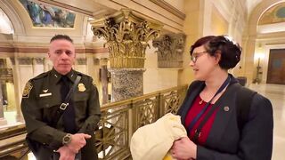 BREAKING: Border Commander, Bovino made Rep Sandra Feist look like a Moron to her Face