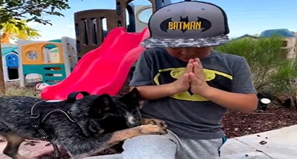 DOOM BREAK: Little Boy & his Dog Pray.....