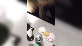 Lost Kids...Girl Rips a Cocaine Line the Size of Texas