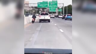Attempted Murder? NY Police Officer Gets Caught on Camera Trying to Run Biker Over