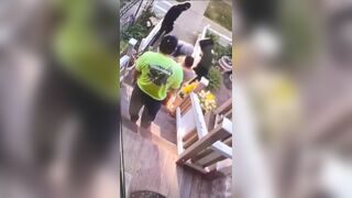 Thugs Jump Out & Rob a Family at Gunpoint In Front of Their Own House!
