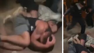 SICKENING: Mob Of Teens Beat Up Marines At California Beach!