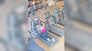 The Most Epic Embarrassing Treadmill Moment EVER!! OUCH!!