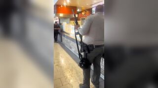 False Report of Active Shooter at a Mall has this Cop Slipping