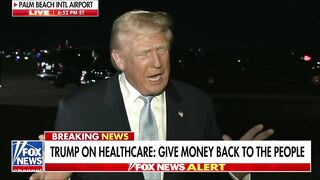 Stunning Development, President Trump reveals he's in private talks with DEMOCRAT lawmakers on GUTTING Obamacare