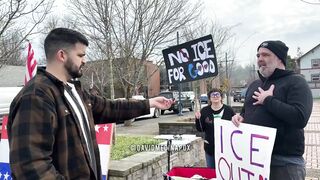 Anti-ICE protestors openly argue Venezuelan gang members deserve the same rights as Americans