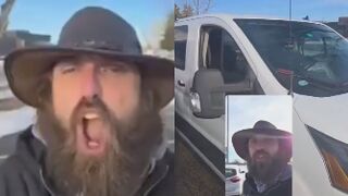 This is how a liberal confronts ICE agents in Minneapolis