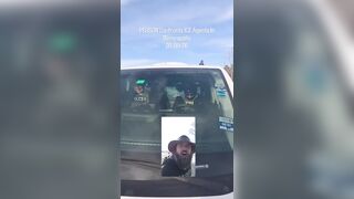 This is how a liberal confronts ICE agents in Minneapolis