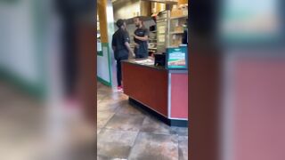 Employee Rips His Managers Dreads Out.....