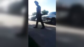 Unhinged Boyfriend Pulls Gun on Girlfriend During Dispute.