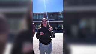 Oh she became a victim