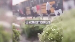 Student Returns to Detroit High School to Shoot off his Gun... WTF