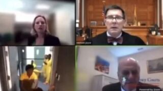 Defendant Gets Attacked by Inmates During His Trial on Zoom!