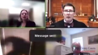 Defendant Gets Attacked by Inmates During His Trial on Zoom!