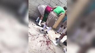 Bully's in the Dominican Republic are Built Different... Chop kids Hand off at School