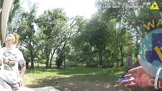 Idiot Waco Police Officer Shoots Dog After Going To The Wrong House!