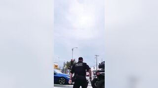 LAPD Cops Caught On Camera Pulling Guns on ATV Riders After Being Ignored!