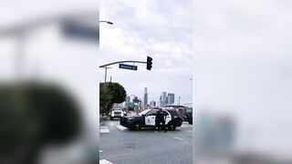 LAPD Cops Caught On Camera Pulling Guns on ATV Riders After Being Ignored!