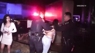 Drunk Girls Arrested by San Diego Police After Car Collision!