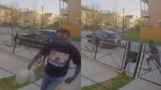 Lock your Doors in a Liberal City no Matter When.... Delivery Man Gets Car Stolen