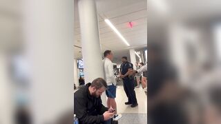 Drunk Guy Goes on Insane Rant at Charlotte Airport.