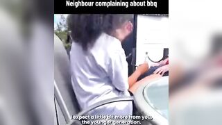 Annoying Vegan Harasses Neighbor Because He Was Having a BBQ