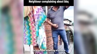 Annoying Vegan Harasses Neighbor Because He Was Having a BBQ