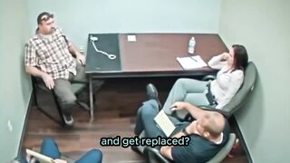 Moment a Man Realizes His Wife is a Murderer During an Interrogation