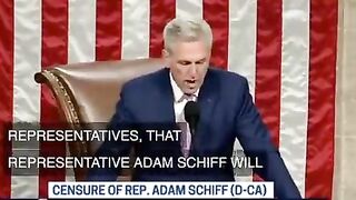 LOL: Pencil Neck Adam Schiff is Censured by Congress....