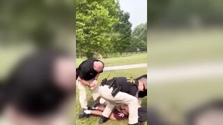 Fail: Police Officer Accidentally Tases Himself!