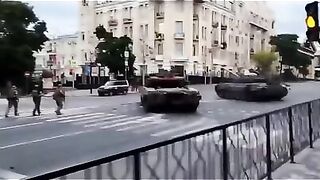 RAW VIDEO: Russian Coup Attempt Underway!