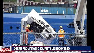 Titanic Sub Debris Recovered: First Video Released of Doomed Submersible!