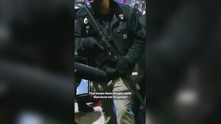 Black Panther Party threaten to kiII ICE agents: “I’ll put a hole in their chest....