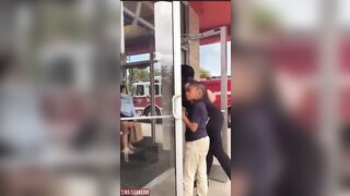 Rochester, NY. Woman has a meltdown in front of her Child and Cant Control her Rage