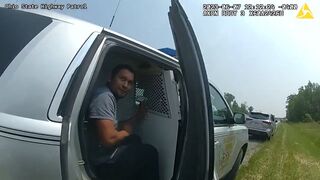 BODY CAM: MS-13 leader arrested during traffic stop in Ohio. He was of course an Illegal Alien